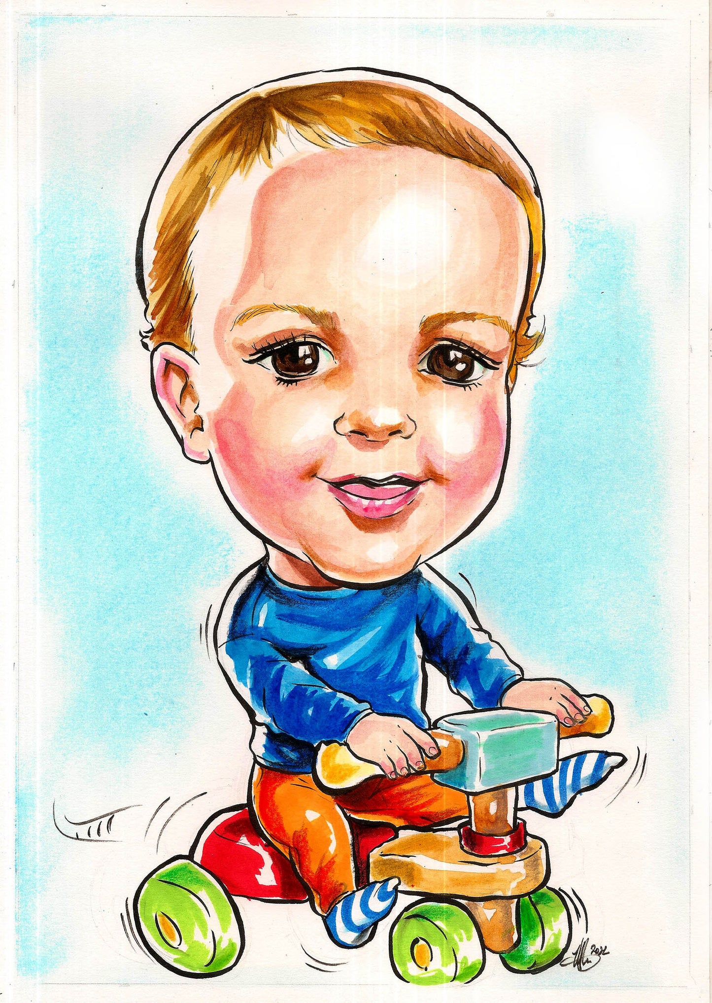 Portfolio: Alison's Caricature