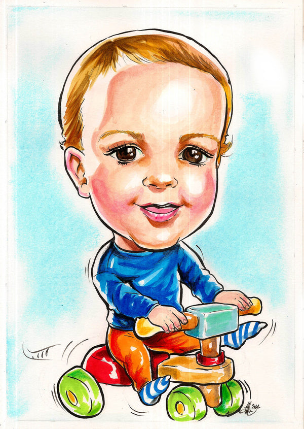 Portfolio: Alison's Caricature