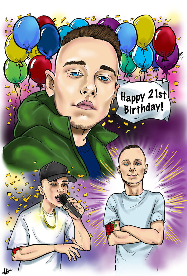 Portfolio: Robin 21st Birthday